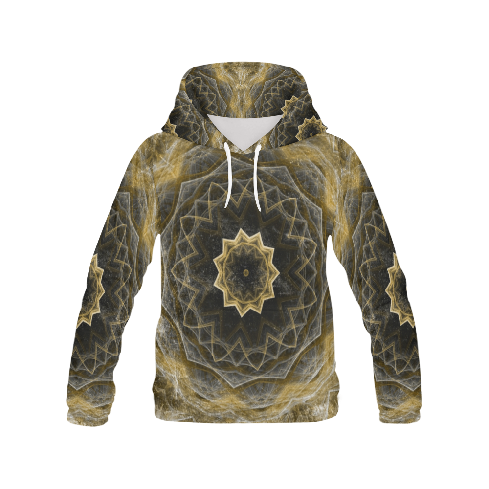 Cosmic Flower 3 All Over Print Hoodie for Women (USA Size) (Model H13)