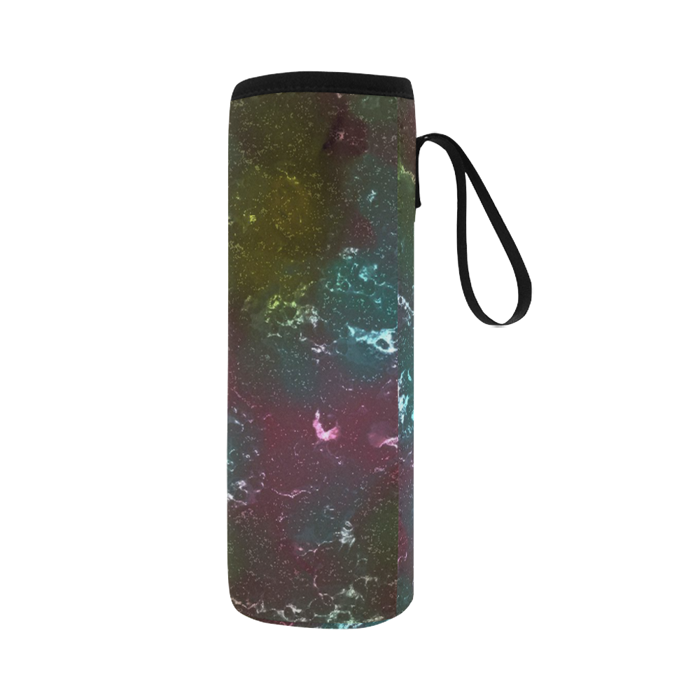 fantasy planet surface 4 by JamColors Neoprene Water Bottle Pouch/Large