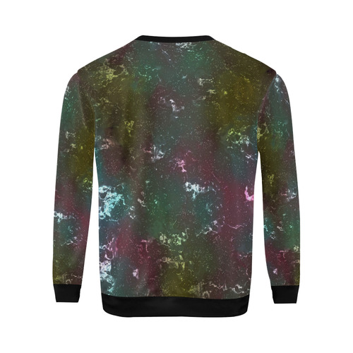fantasy planet surface 4 by JamColors All Over Print Crewneck Sweatshirt for Men/Large (Model H18)