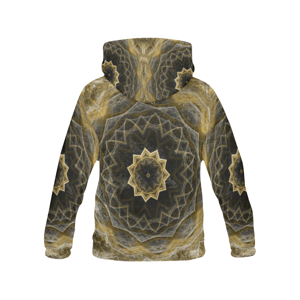 Cosmic Flower 3 All Over Print Hoodie for Women (USA Size) (Model H13)
