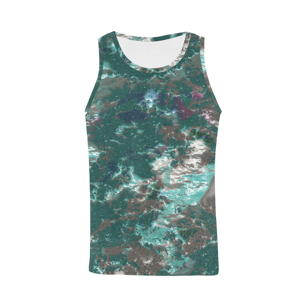 fantasy planet surface 6 by JamColors All Over Print Tank Top for Men (Model T43)