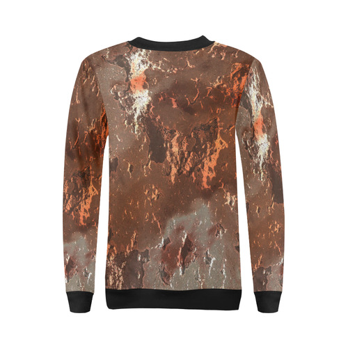 fantasy planet surface 5 by JamColors All Over Print Crewneck Sweatshirt for Women (Model H18)