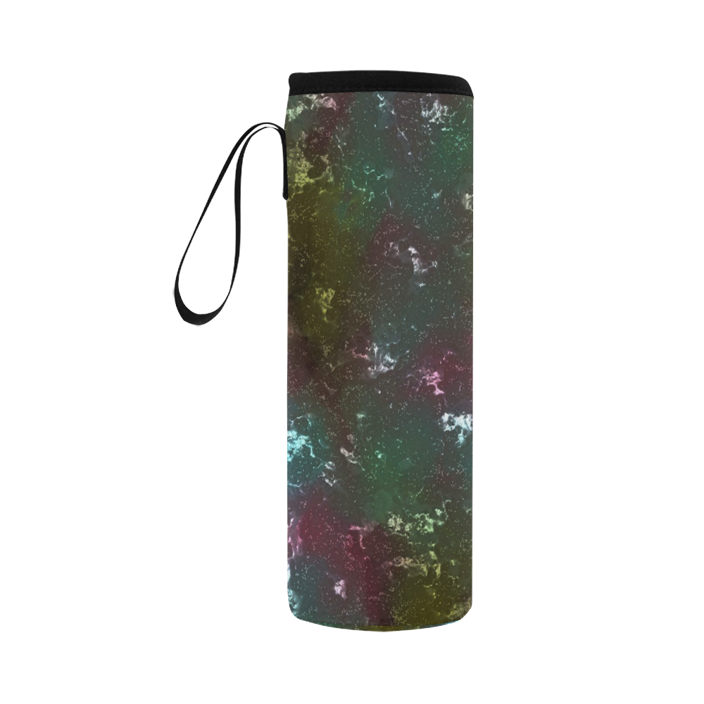 fantasy planet surface 4 by JamColors Neoprene Water Bottle Pouch/Large
