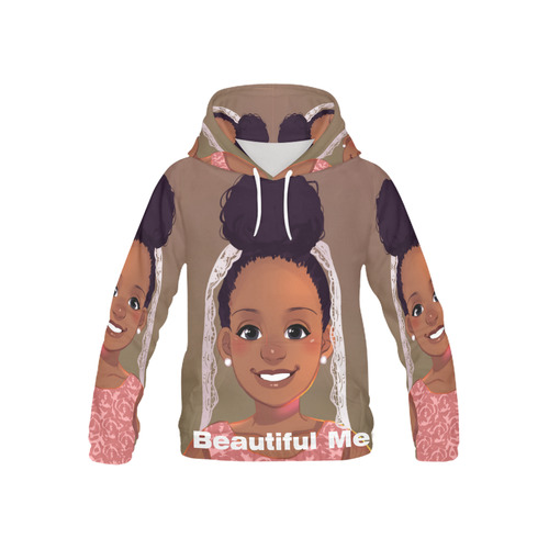 Sweatshirt All Over Print Hoodie for Kid (USA Size) (Model H13)