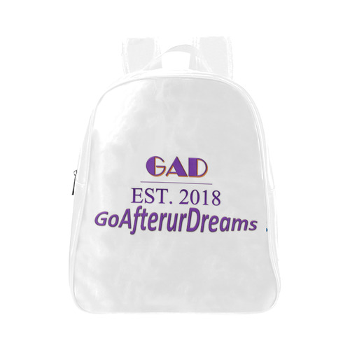 GAD Bookbag (purple) School Backpack (Model 1601)(Small)