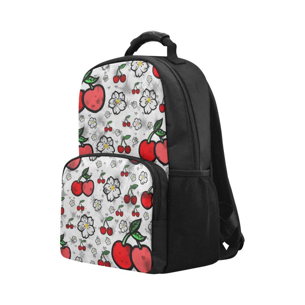 Cherry Popart by Nico Bielow Unisex Laptop Backpack (Model 1663)