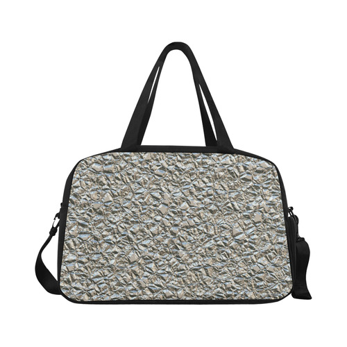 jagged stone silver by JamColors Fitness Handbag (Model 1671)