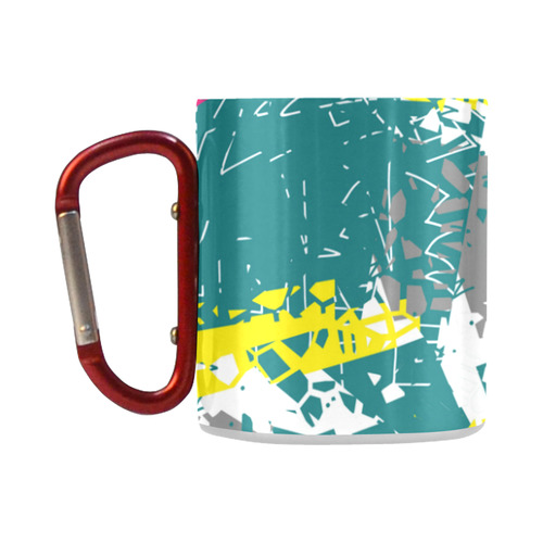 Cracked shapes Classic Insulated Mug(10.3OZ)