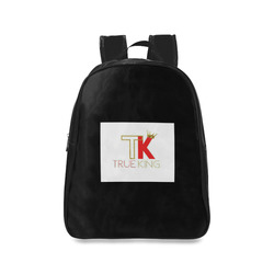 TK All Black School Backpack/Large (Model 1601)