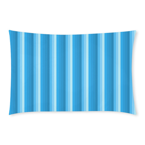 Stripes Of Blues 3-Piece Bedding Set