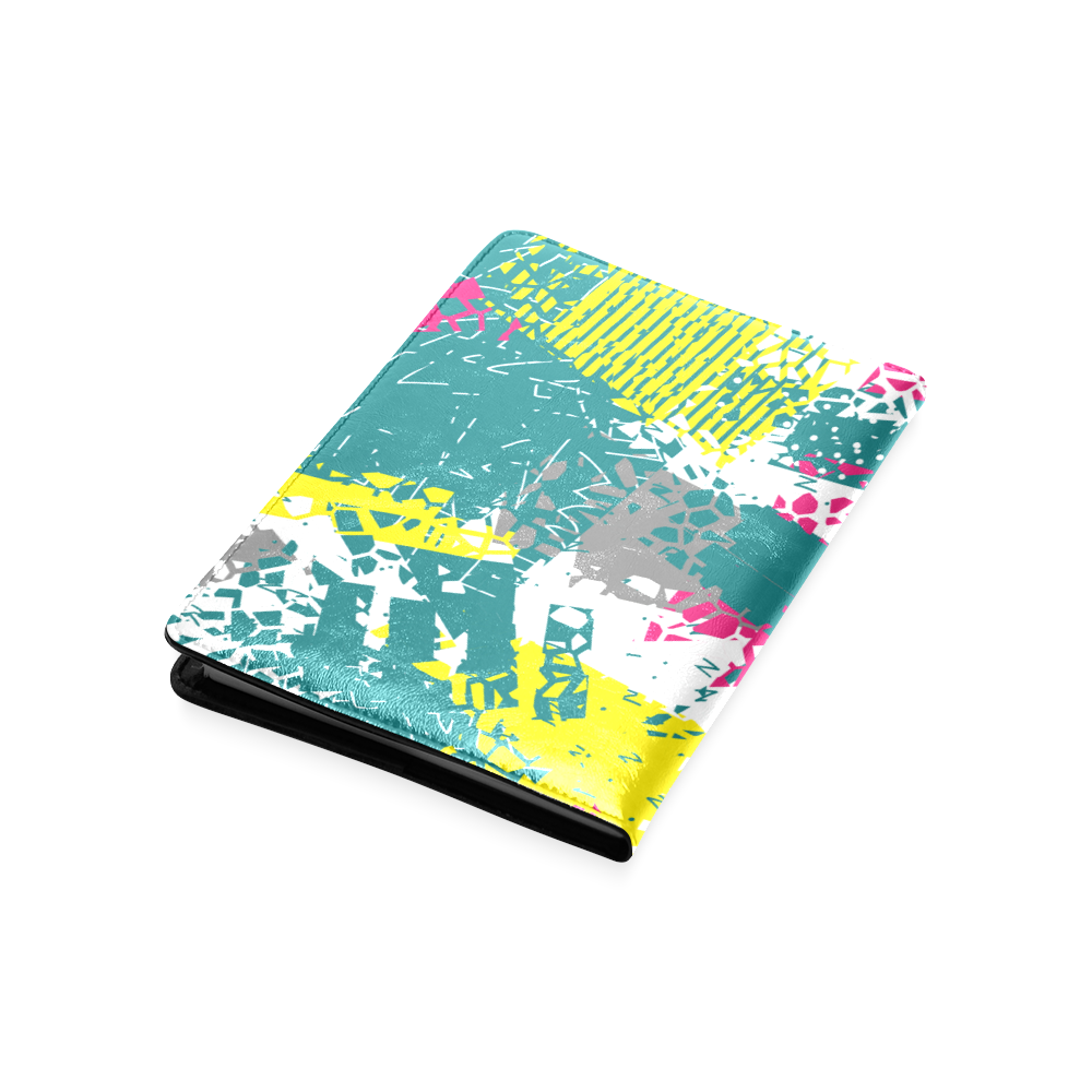 Cracked shapes Custom NoteBook A5
