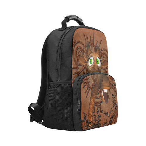 Sweet, happy giraffe Unisex Laptop Backpack (Model 1663)