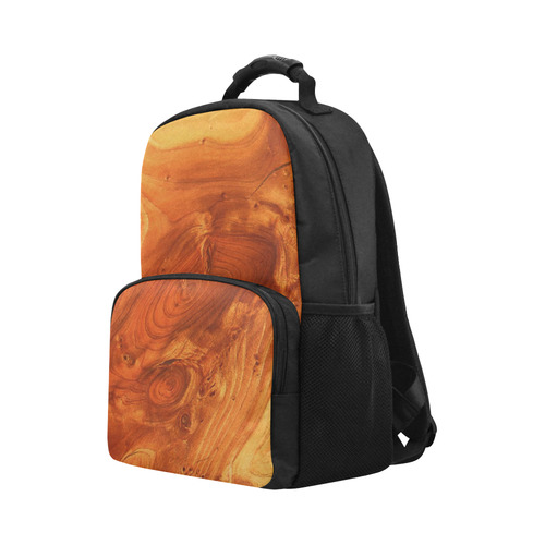 fantastic wood grain Unisex Laptop Backpack (Model 1663)