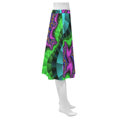 Rainforest Gear Mnemosyne Women's Crepe Skirt (Model D16)