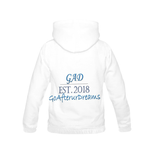 White Pull Hoodie GAD All Over Print Hoodie for Men (USA Size) (Model H13)