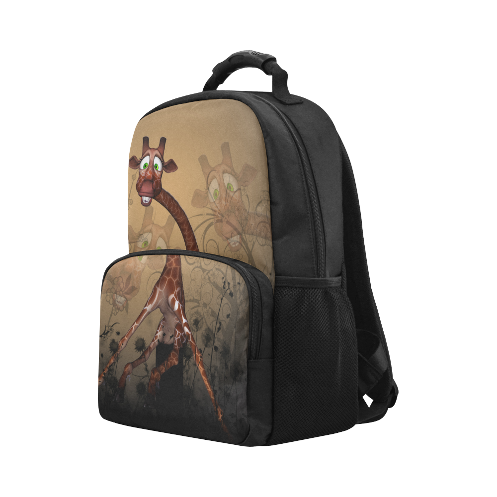 Sweet, cute giraffe Unisex Laptop Backpack (Model 1663)