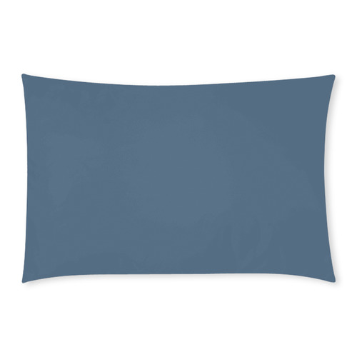Designer Color Solid Blue Bayoux 3-Piece Bedding Set