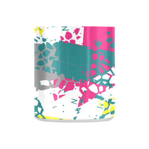 Cracked shapes Classic Insulated Mug(10.3OZ)