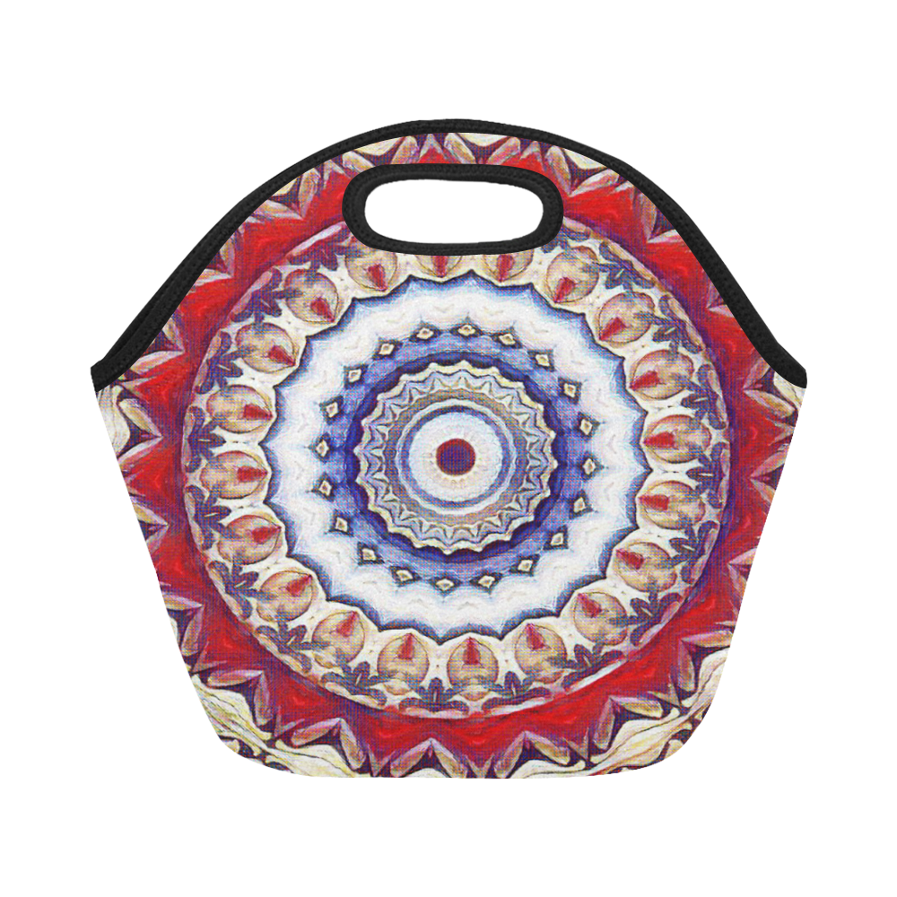 X-Mas Romantic Mandala Neoprene Lunch Bag/Small (Model 1669)