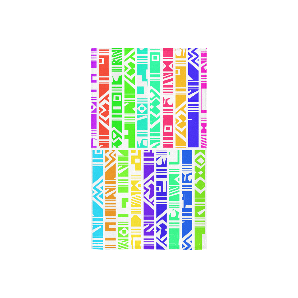 Colorful stripes Custom Towel 16"x28"