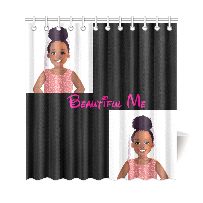 Beautiful Me Shower Curtain Shower Curtain 69"x72"