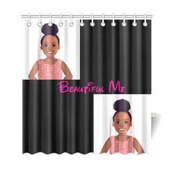 Beautiful Me Shower Curtain Shower Curtain 69"x72"