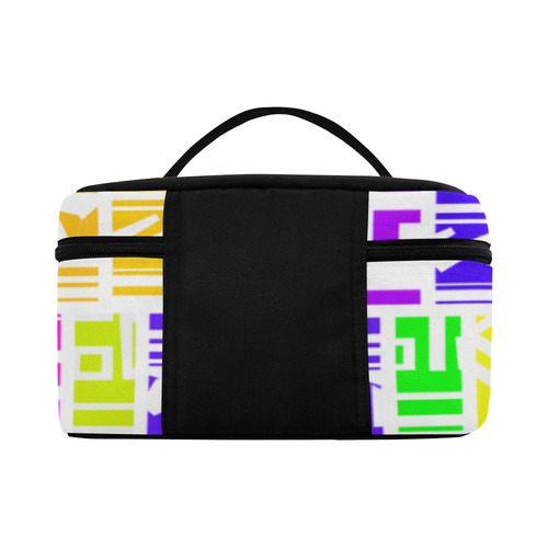 Colorful stripes Lunch Bag/Large (Model 1658)