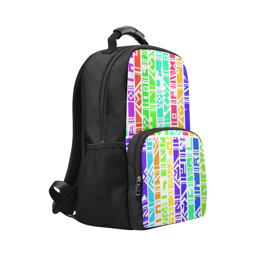 Colorful stripes Unisex Laptop Backpack (Model 1663)