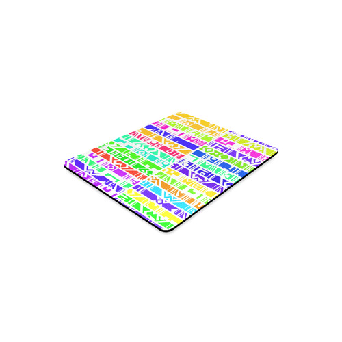 Colorful stripes Rectangle Mousepad