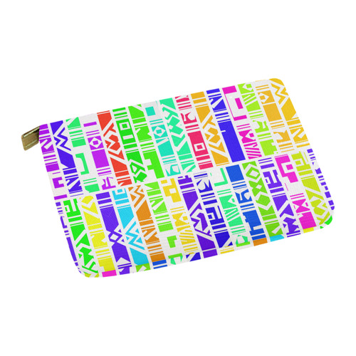 Colorful stripes Carry-All Pouch 12.5''x8.5''