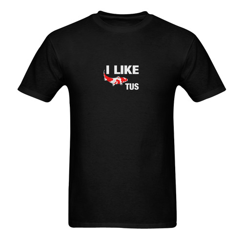 I like KOI Men's T-Shirt in USA Size (Two Sides Printing)