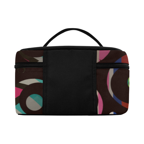 Circles texture Lunch Bag/Large (Model 1658)