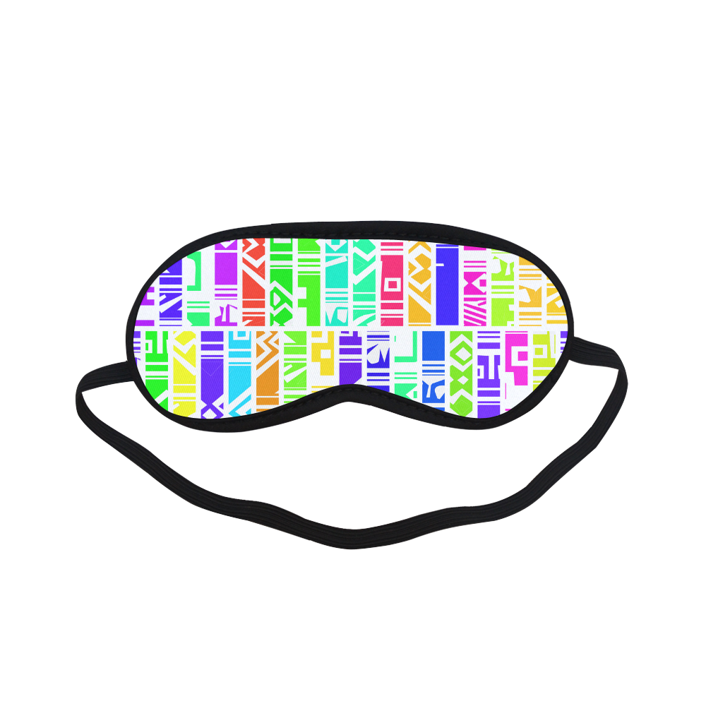 Colorful stripes Sleeping Mask