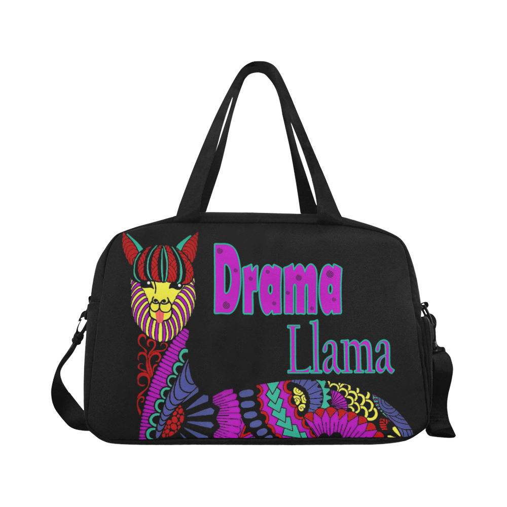 Drama Llama Fitness Handbag (Model 1671)
