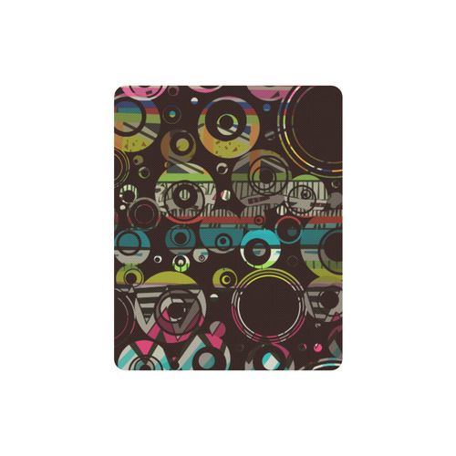 Circles texture Rectangle Mousepad