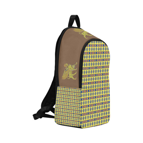 Lamassu Backpack Fabric Backpack for Adult (Model 1659)