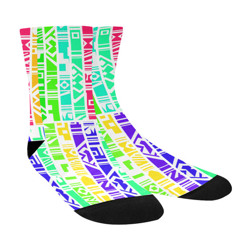 Colorful stripes Crew Socks