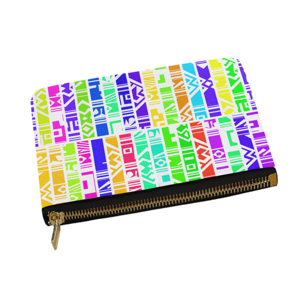 Colorful stripes Carry-All Pouch 12.5''x8.5''