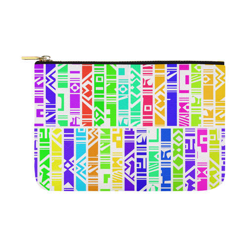 Colorful stripes Carry-All Pouch 12.5''x8.5''