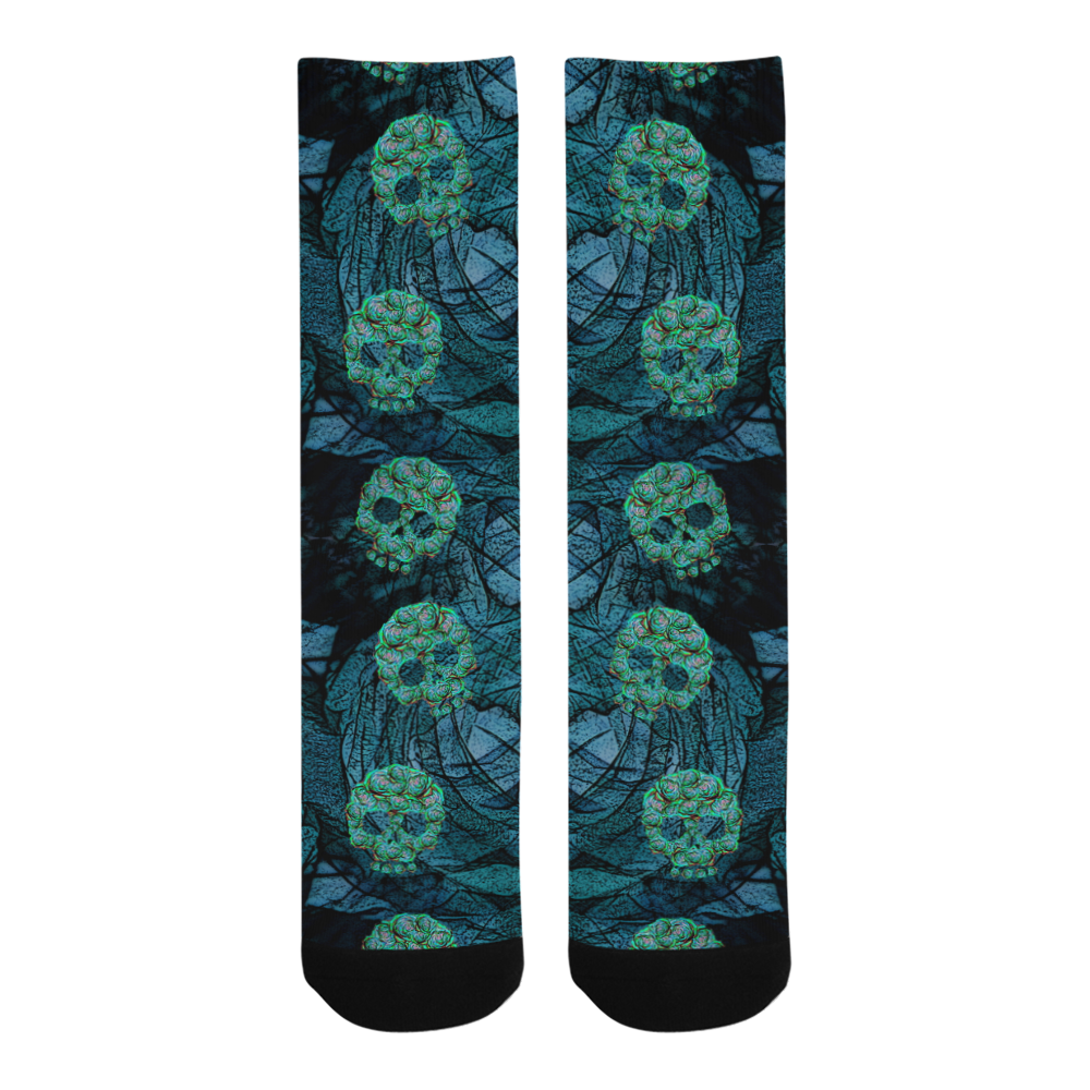 Haunted Skulls Trouser Socks