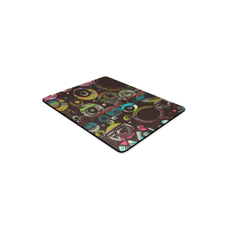 Circles texture Rectangle Mousepad