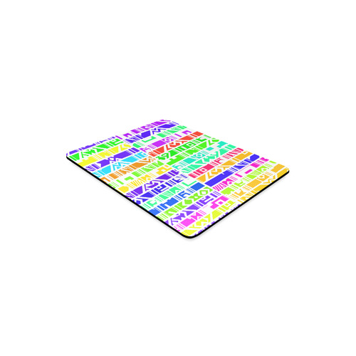 Colorful stripes Rectangle Mousepad