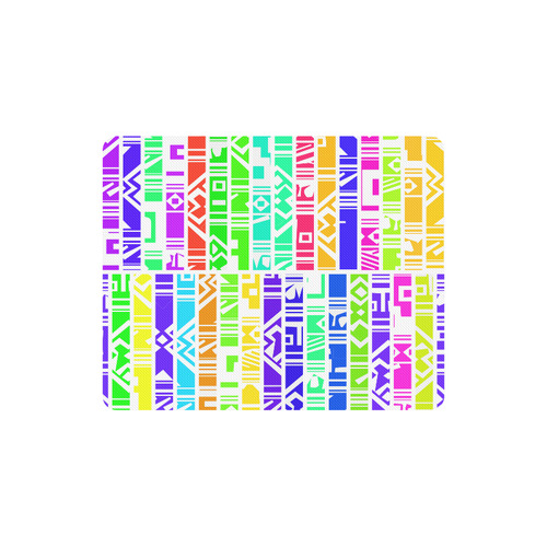 Colorful stripes Rectangle Mousepad