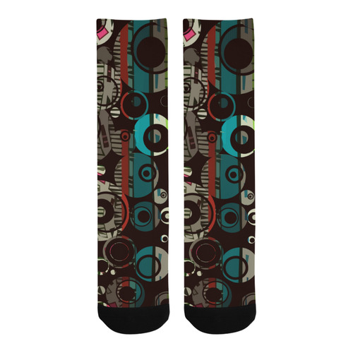 Circles texture Trouser Socks