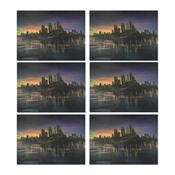 City Lights Placemat 14’’ x 19’’ (Six Pieces)