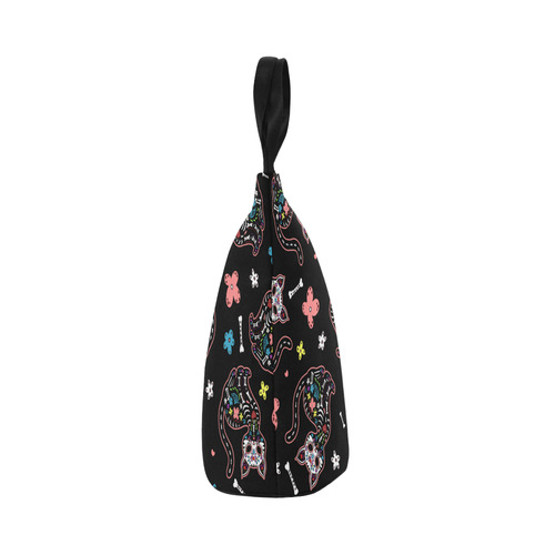 Dia de lo Gatos Nylon Lunch Tote Bag (Model 1670)