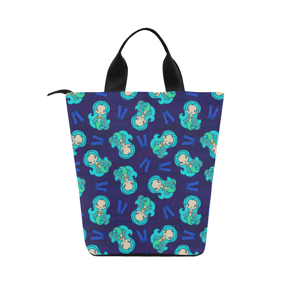 Mermaid Pants Nylon Lunch Tote Bag (Model 1670)