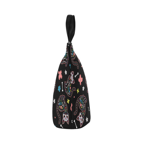 Dia de lo Gatos Nylon Lunch Tote Bag (Model 1670)