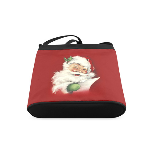 A beautiful vintage santa claus Crossbody Bags (Model 1613)