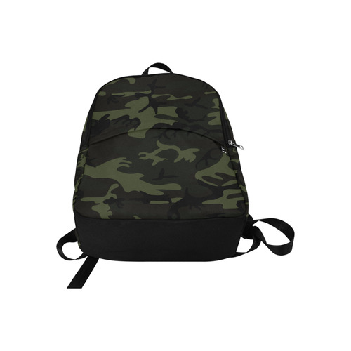 Camo Green Fabric Backpack for Adult (Model 1659)